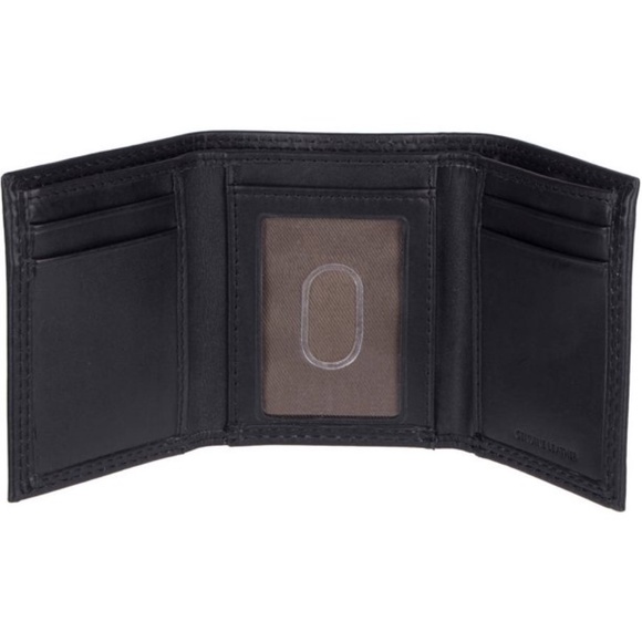 Genuine Dickies Men's RFID Leather Extra Capacity Trifold Wallet - Picture 3 of 3
